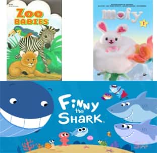 مجموعه Finny The Shark-Zoo Babies-Mofy